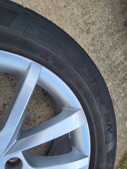 Disky Škoda Elbrus + Letné pneumatiky Hankook - 4