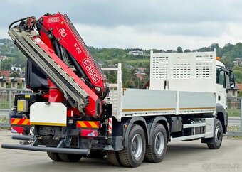 9301 - MAN TGS 26.360 - 6x4 – Valník + HR-FASSI F195A.2.24 – - 4