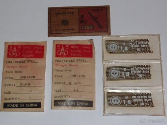 Vrtáky, Frézky, Závitníky - 4