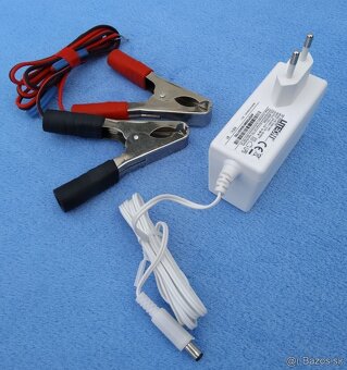 Elektrický, oplotok, ohradník, solár 12V/230V 25J - 4