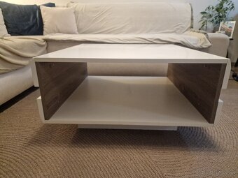 Konferencny stolik biely - 4