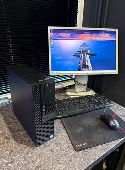 Počítač DELL.Intel i3-6100 2x3,70GHz.8gb ram.256gb SSD - 4