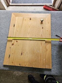 Drevene dvierka , vešiak - 4