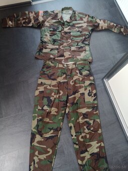 Maskacove nohavice a bluza original US army - 4