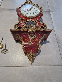 Boulle hodiny a consola ZENTICH Švajčiarsko - 4
