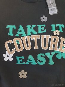 Nová Mikina TAKE IT EASY GRAPHIC OVERSIZED HOODIE veľkosť M - 4
