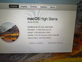Pocitac Apple MacBook Air 11" Procesor i5 - 4