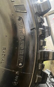 OFF Road Sada Pneu+Disky 31x10,50 R15 5x114,3 Jeep - 4