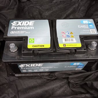 Autobatéria 12V 85ah Exide Premium EA852 - 4