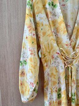 Zara letne saty s dlhym rukavom - 4