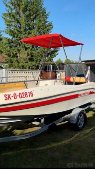 Bluestar smart + Suzuki DF60A + vozik s TP - 4
