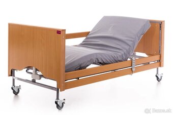 Predám - Elektrická polohovacia posteľ COMFORT + matrac - 4