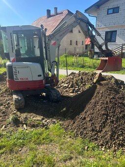 Požičiam prenajmem bager takeuchi tb23R - 4