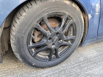 Hliníkové disky 4x108 + zimné pneu 215/55r16 - 4