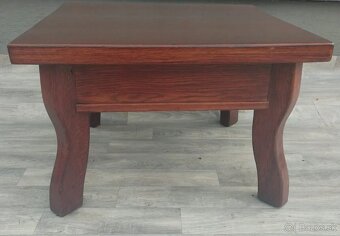 Stolík konferenčný koloniálny. - 4