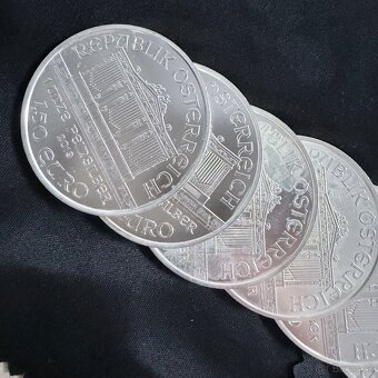 Strieborne mince philharmoniker - 4