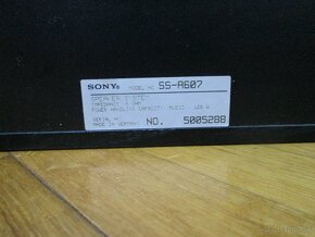 Sony  SS-A607 - 4