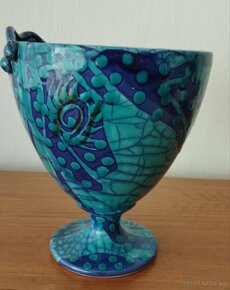 Originál keramická váza - Morvay Zsuzsa - 4