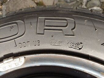 Plechové disky + pneu Octavia 2 195/65/R15 - 4