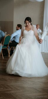Svadobné šaty Magic Bride, kruh, závoj - 4