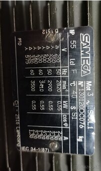 Predaj prirubový motor - 4