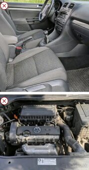 VW GOLF 1.4 16V , 59kw , benzin ( SLEVA ) - 4