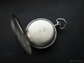 Vreckové hodinky dámske striebro - 4