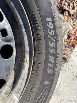 Letné pneu Matador 195/55R15 s diskami - 4