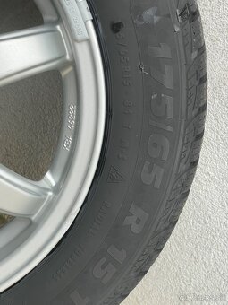 4x100r 15 ALUTEC pneu 175/65 zimne. Et 38 - 4