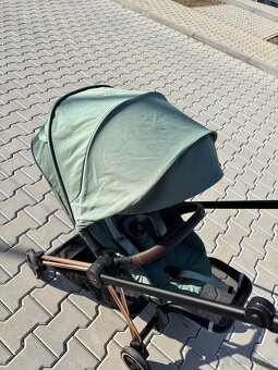 Cybex Mios rose gold Leaf green - 4