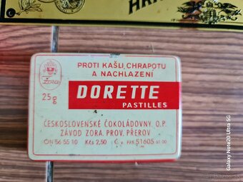 Zberateľské, plechové krabičky - 4