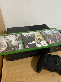 Xbox one 500gb + 3 hry - 4