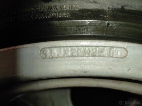 Predám 5x130 R20 letné pneu - 4