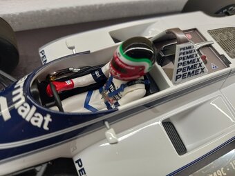 F1 BRABHAM FORD BT49C HECTOR REBAQUE 1981 MINICHAMPS 1:18 - 4