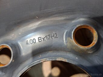 Rezervné koleso úzke BMW R17, 5x120 - 4