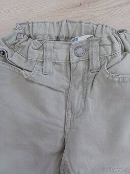 Béžové rifle H&M - 4