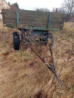Vlek za traktor 7 tun s SPZ. - 4
