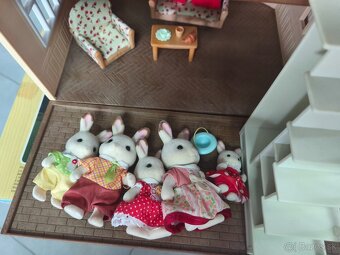 sylvanian families domček a auto - 4