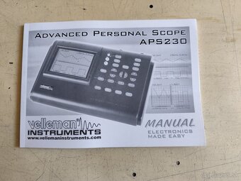 Osciloskop Velleman APS230 - 4