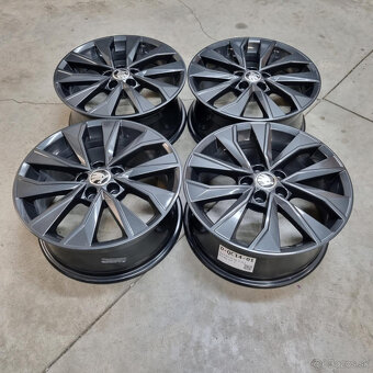 Hliníkové Škoda disky 5x100 R16 7J ET46 - 4