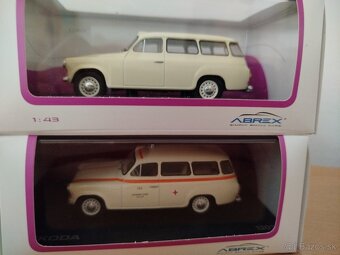 Predám modely aut škoda,moskvič a VW 1:43. - 4