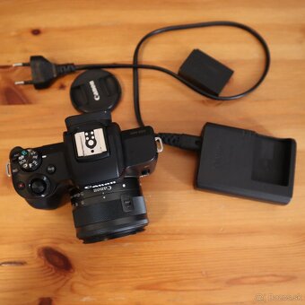 Canon EOS M50 + 15 + 45mm + příslušenství - 4