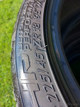 225/45 r18 letne pneumatiky 4kusy - 4
