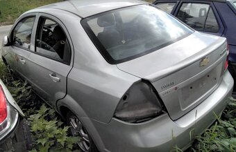 Chevrolet Aveo 1.4 2009 predám MOTOR F14D3, NÁRAZNÍK, KAPOT - 4