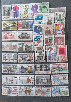 Poštové známky Československo - 250ks čisté - 4