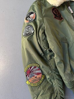 Alpha Industries Bomber Bunda Zelena - 4