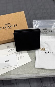 Coach peňaženka - čierna - 4