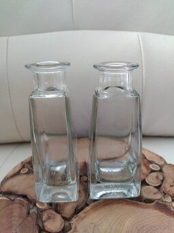 Fľaša na ocot/olej a sklenené fľaštičky (osobný odber) - 4