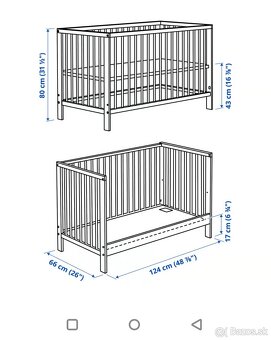 Detska postielka IKEA - 4