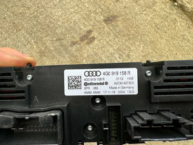Zadný panel klimatizácie (Climatronic) Audi A6 C7 (4G0919158 - 4